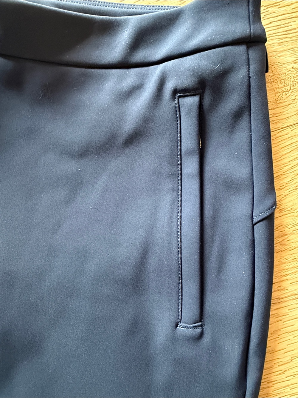 Women's Lululemon Navy Dress Pants - Classic Straight Fit - Picture 3 of 5
